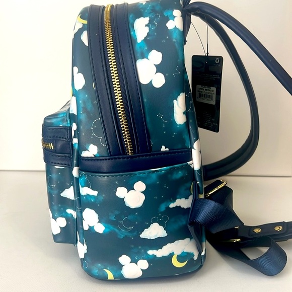 Disney Loungefly Cloud and Moon Backpack NWT - Picture 3 of 12